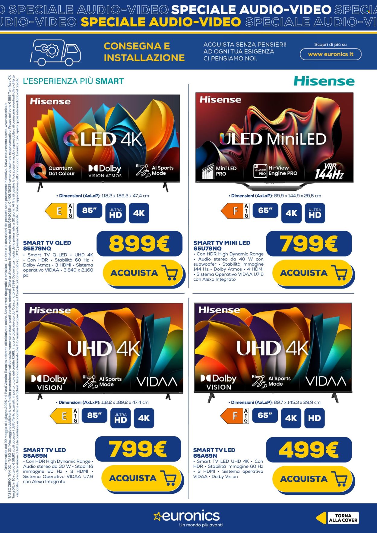 Volantino Euronics - 22/5/2025 - 4/6/2025. Pagina 6