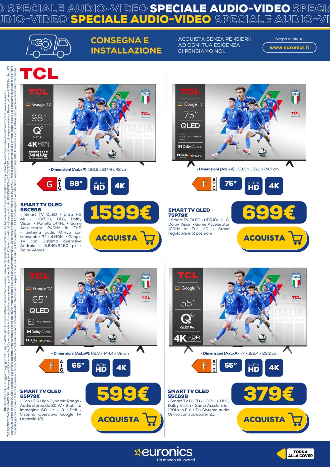 Volantino Euronics - 22/5/2025 - 4/6/2025. Pagina 8