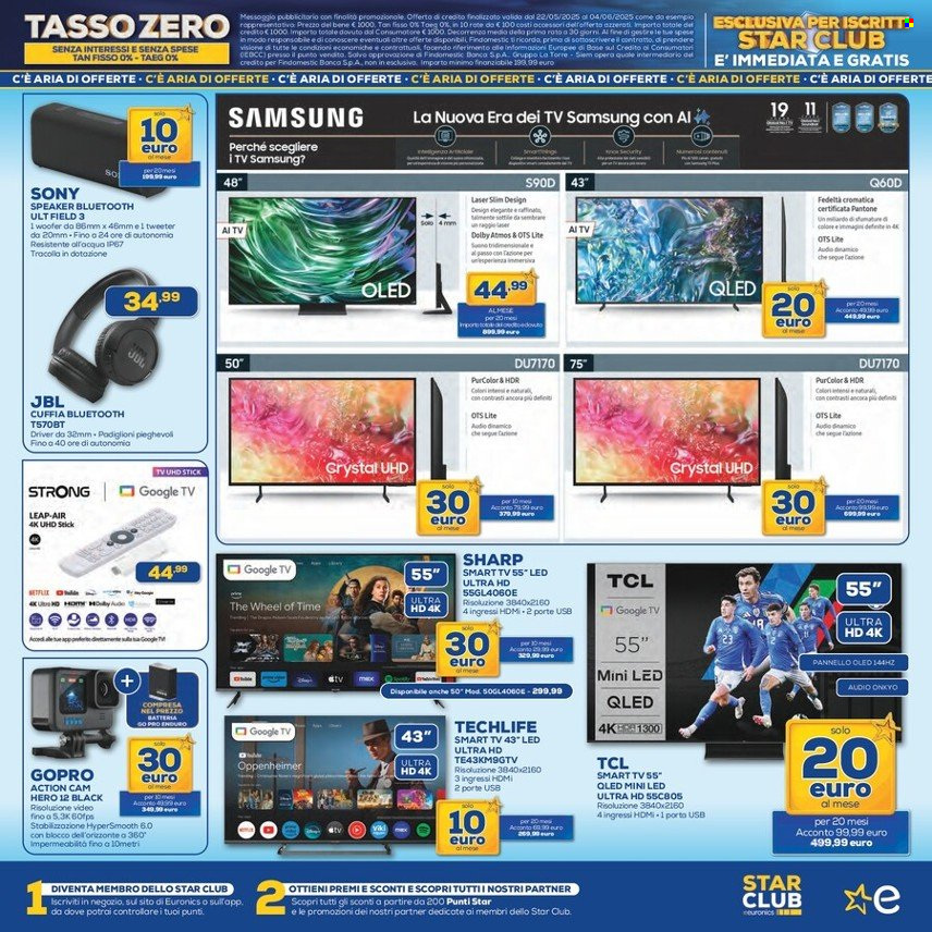 Volantino Euronics - 22/5/2025 - 4/6/2025. Pagina 3
