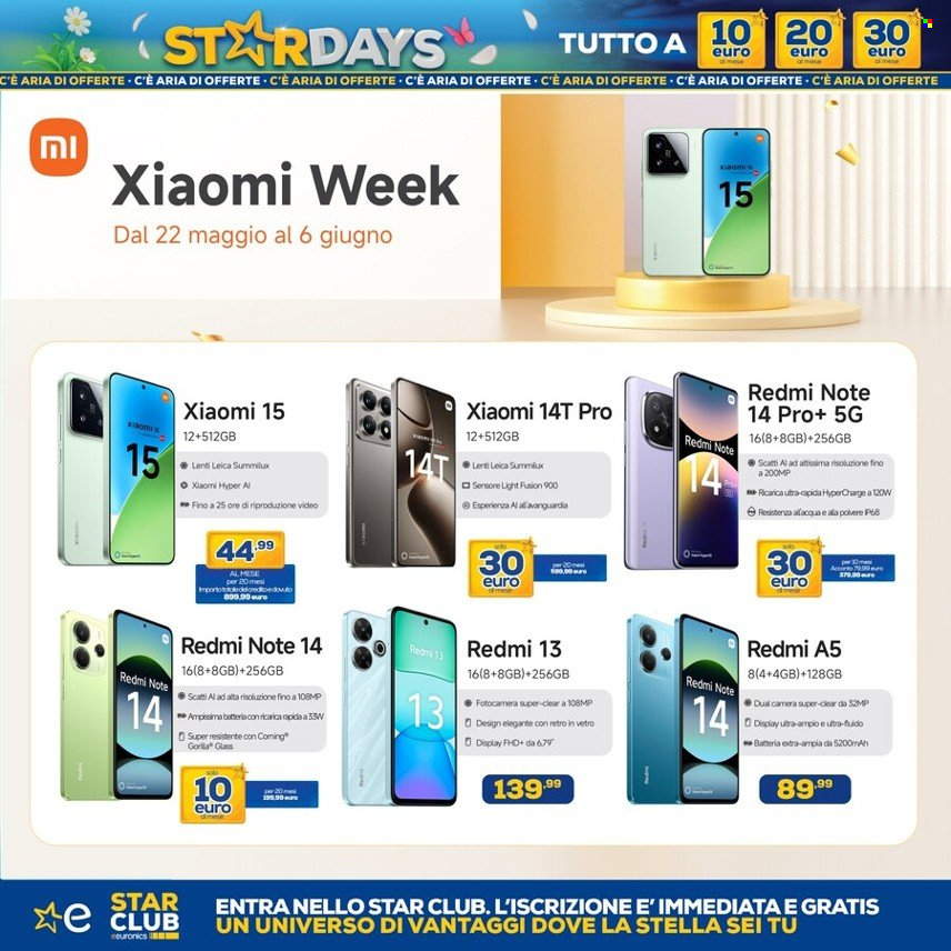 Volantino Euronics - 22/5/2025 - 4/6/2025. Pagina 18