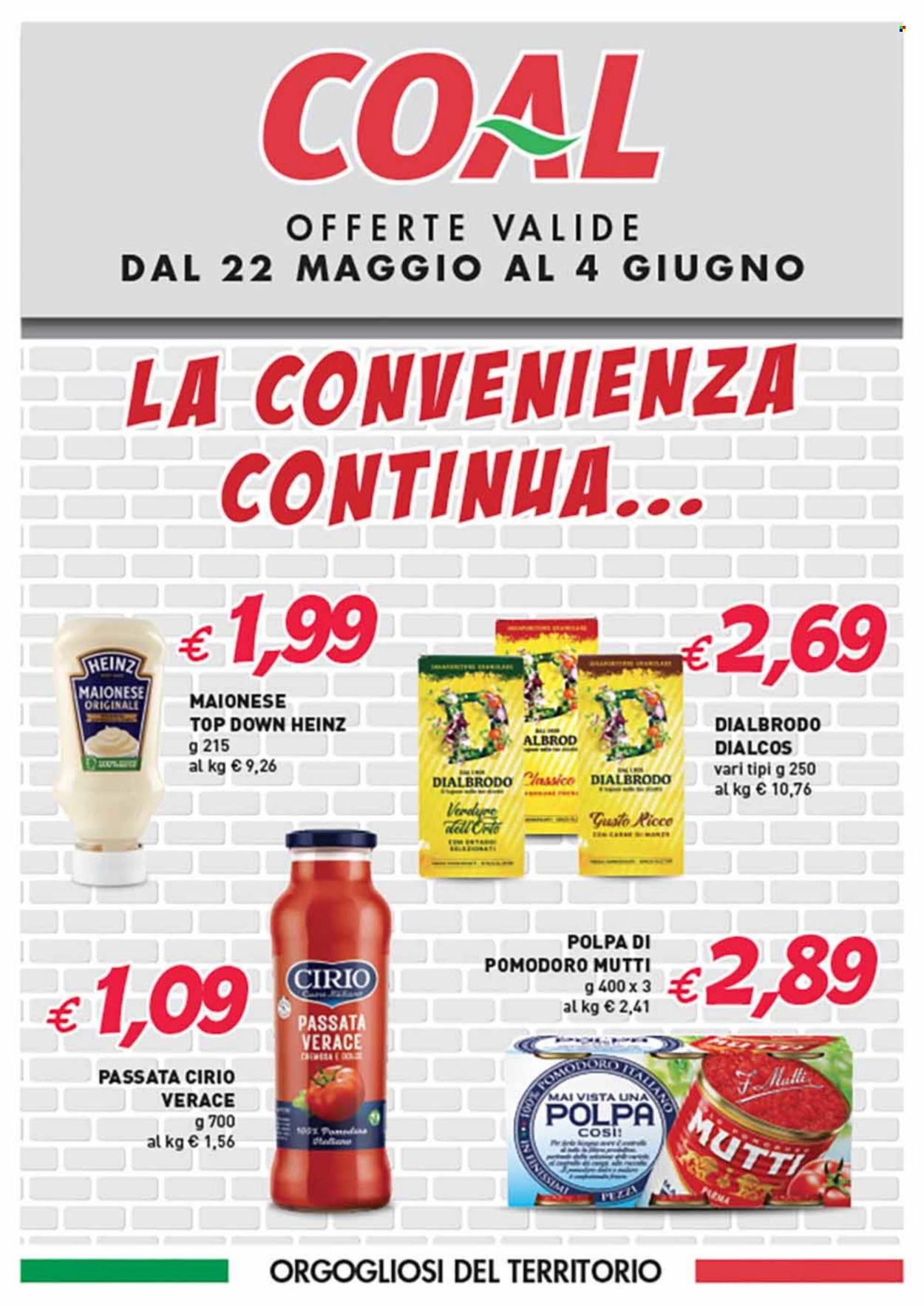 Volantino COAL - 22/5/2025 - 4/6/2025. Pagina 1