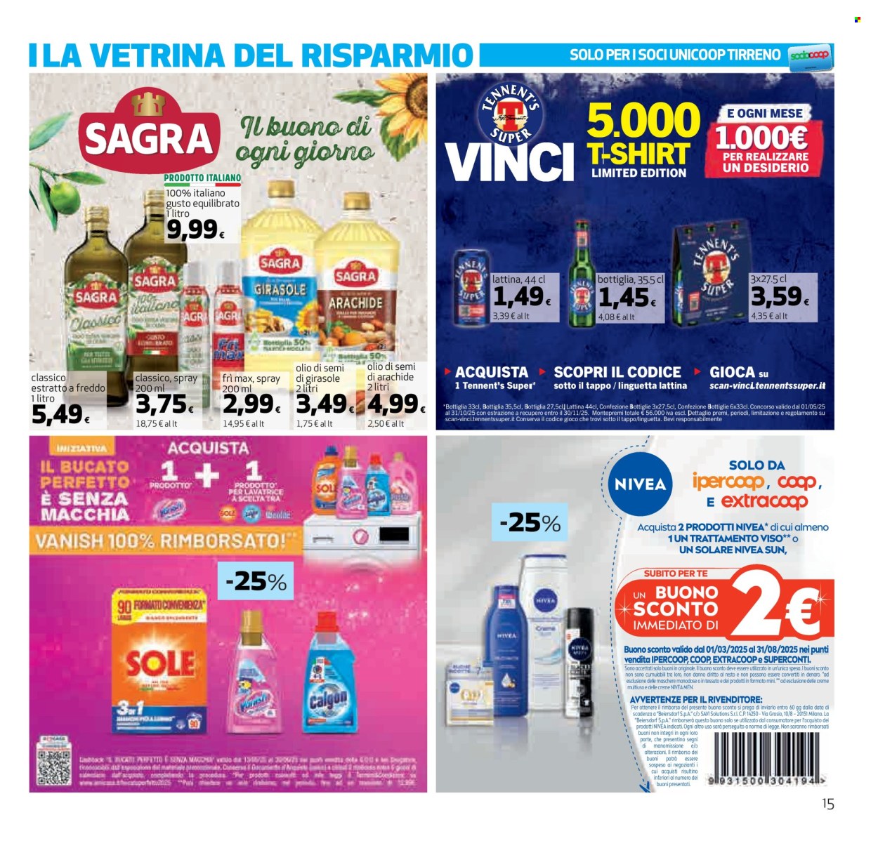 Leták Coop - 22.5.2025 - 4.6.2025. Strana 15