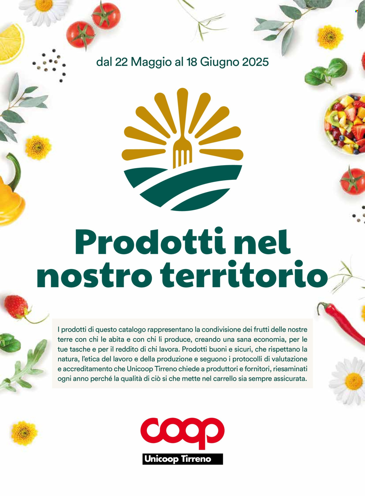 Volantino Coop - 22/5/2025 - 18/6/2025. Pagina 1