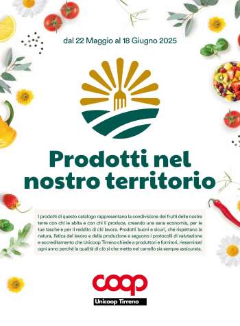 Volantino Coop - 22/5/2025 - 18/6/2025.