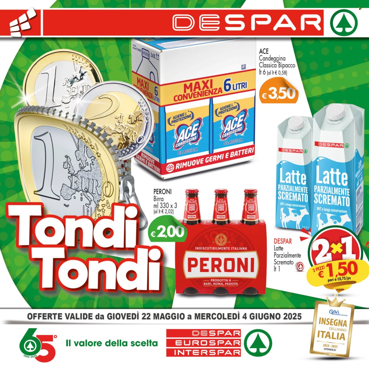 Volantino Interspar - 22/5/2025 - 4/6/2025. Pagina 1