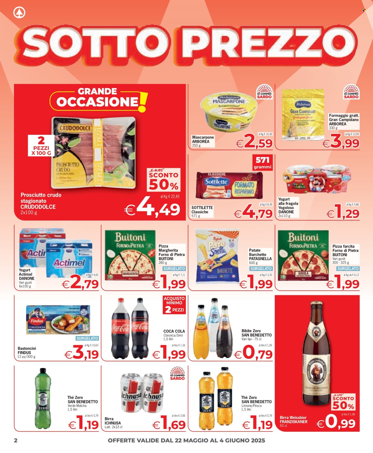 Volantino Eurospar - 22/5/2025 - 4/6/2025. Pagina 2