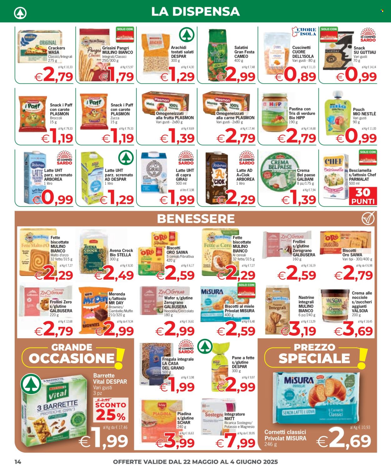 Volantino Eurospar - 22/5/2025 - 4/6/2025. Pagina 14