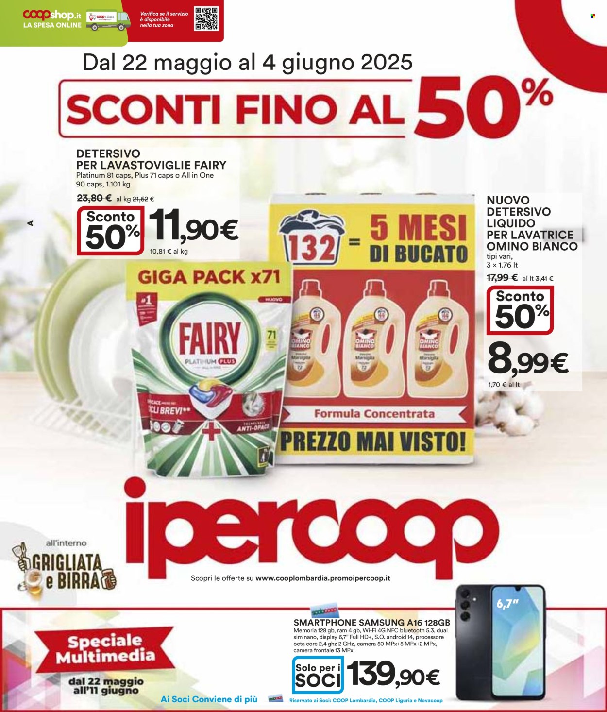 Volantino Coop - 22/5/2025 - 4/6/2025. Pagina 1