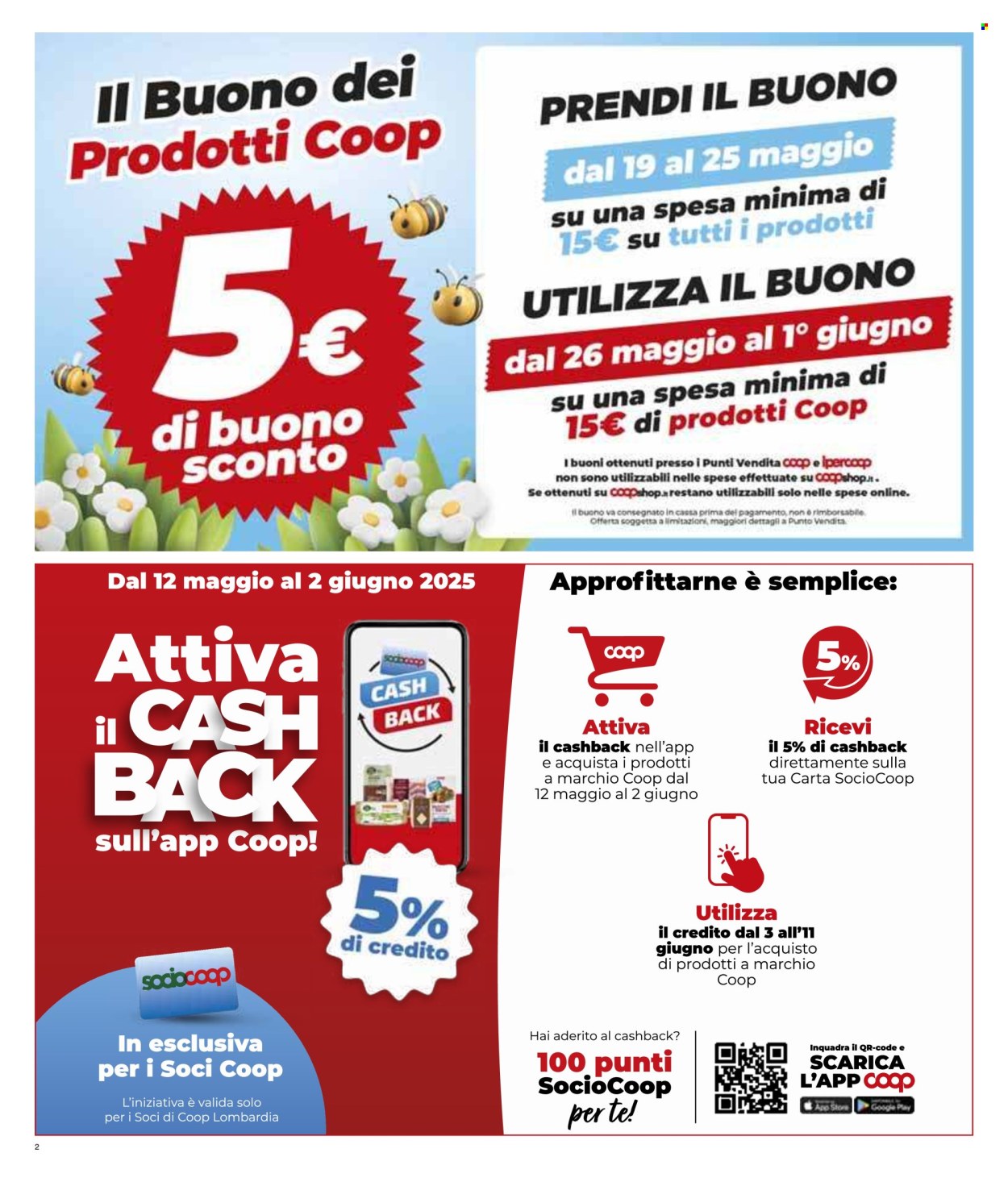 Volantino Coop - 22/5/2025 - 4/6/2025. Pagina 2