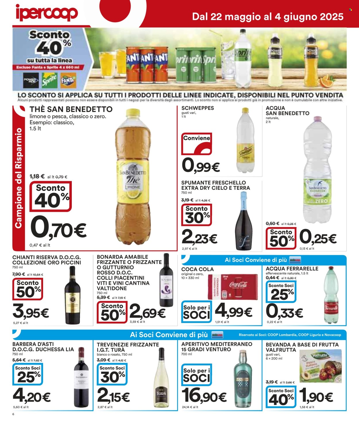 Volantino Coop - 22/5/2025 - 4/6/2025. Pagina 6