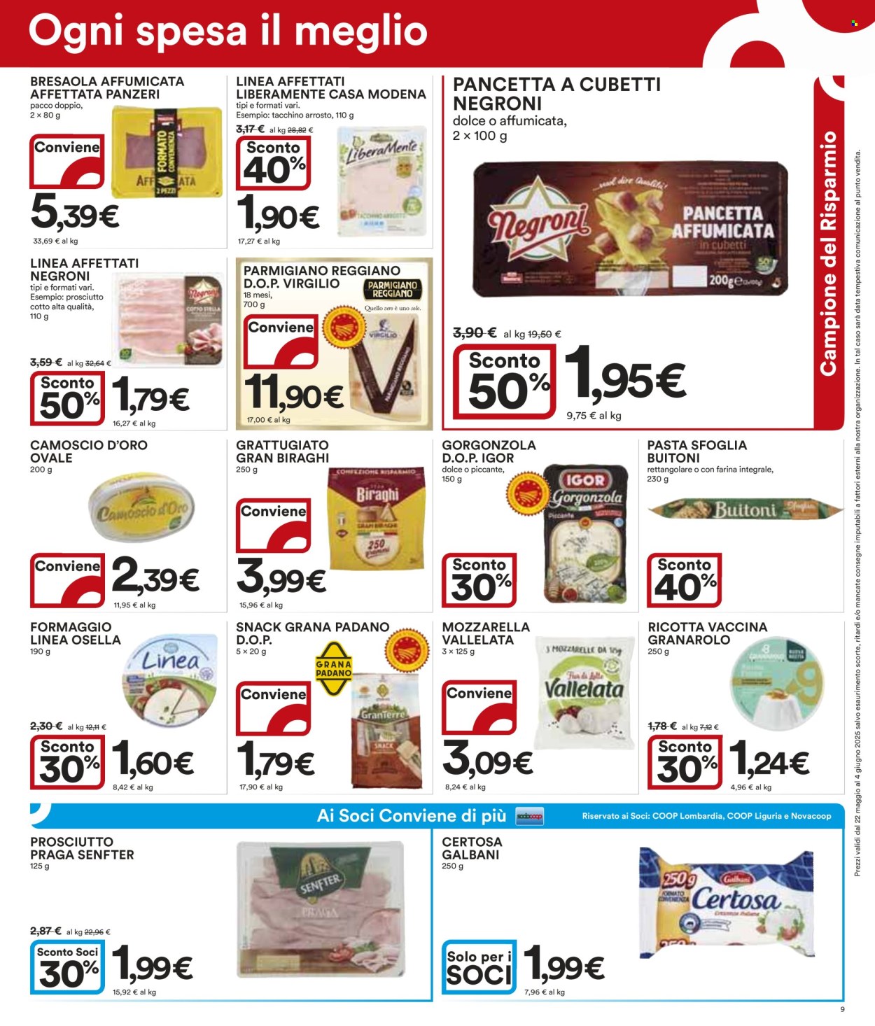 Volantino Coop - 22/5/2025 - 4/6/2025. Pagina 9