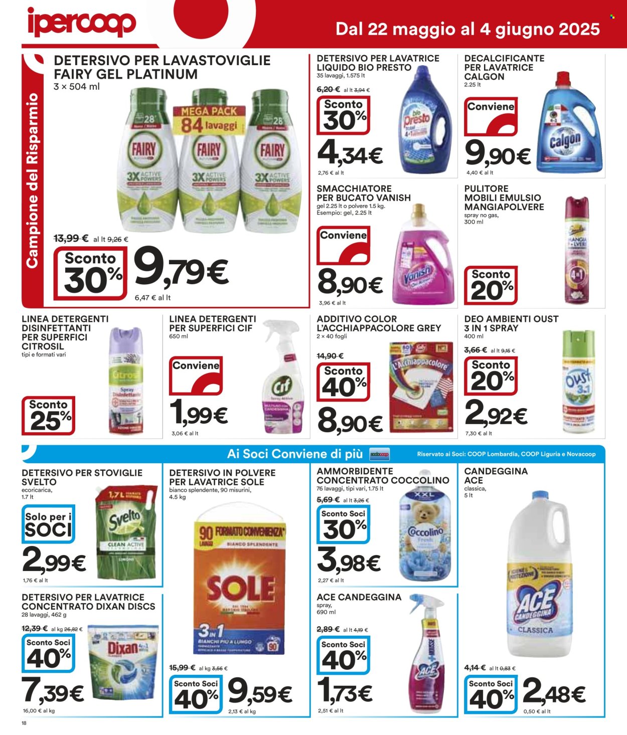 Volantino Coop - 22/5/2025 - 4/6/2025. Pagina 18
