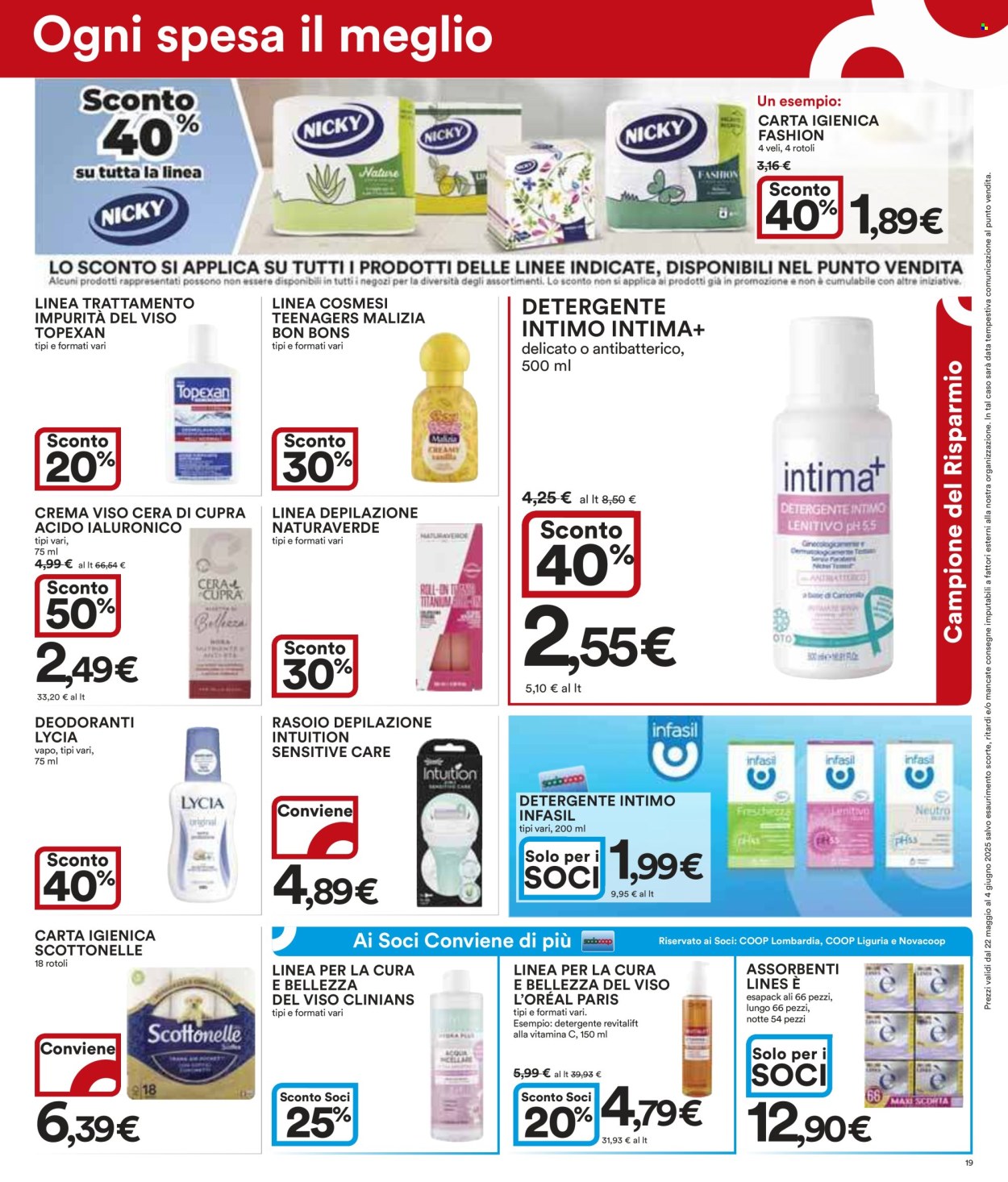 Volantino Coop - 22/5/2025 - 4/6/2025. Pagina 19