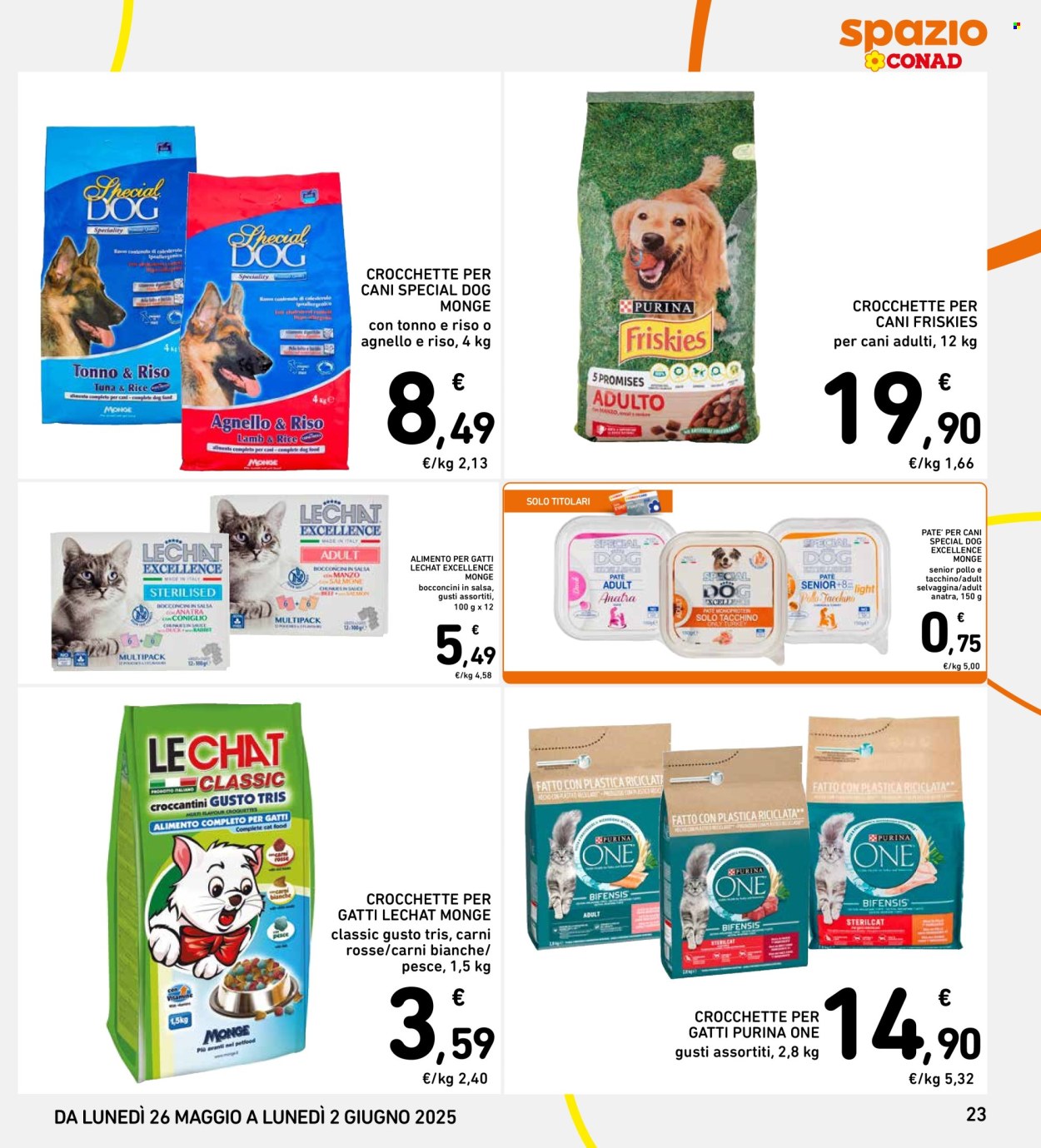 Volantino Spazio Conad - 26/5/2025 - 2/6/2025. Pagina 23