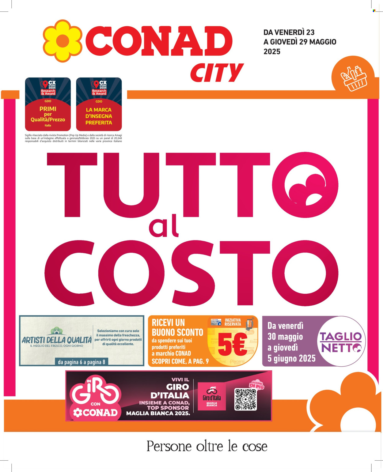 Volantino Conad - 23/5/2025 - 29/5/2025. Pagina 1