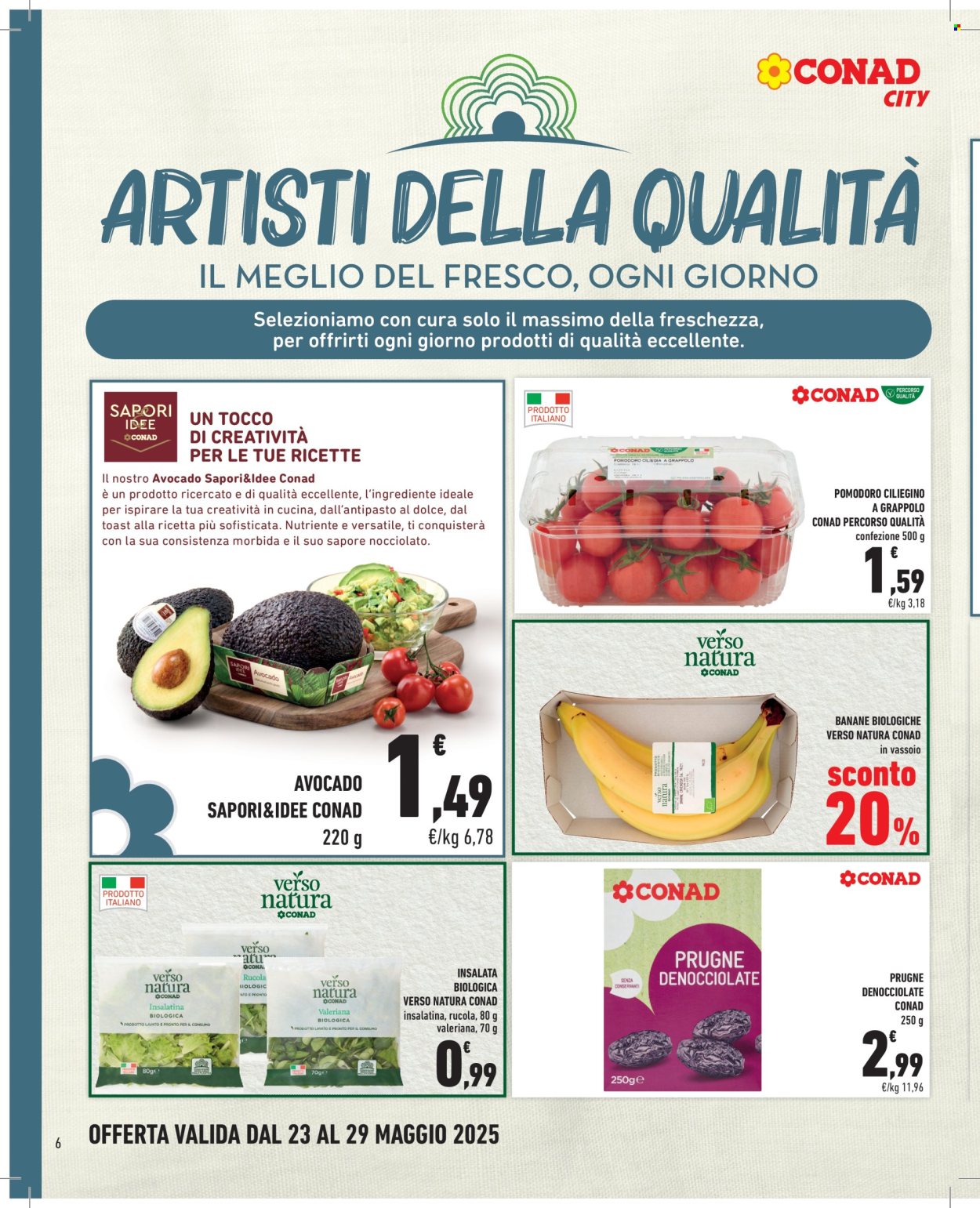 Volantino Conad - 23/5/2025 - 29/5/2025. Pagina 6