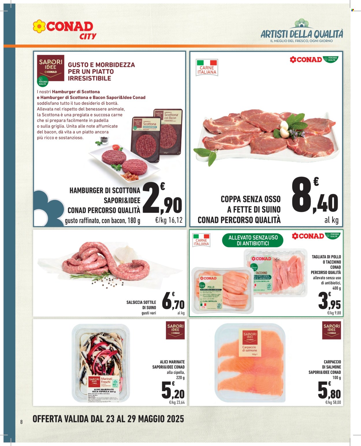Volantino Conad - 23/5/2025 - 29/5/2025. Pagina 8