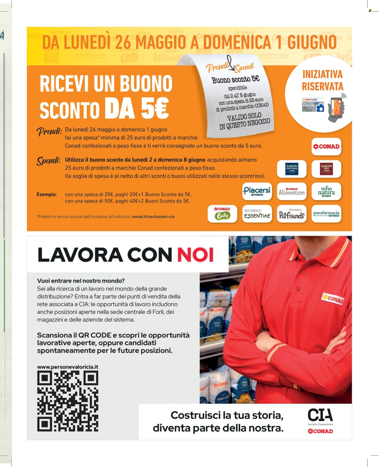 Volantino Conad - 23/5/2025 - 29/5/2025. Pagina 9