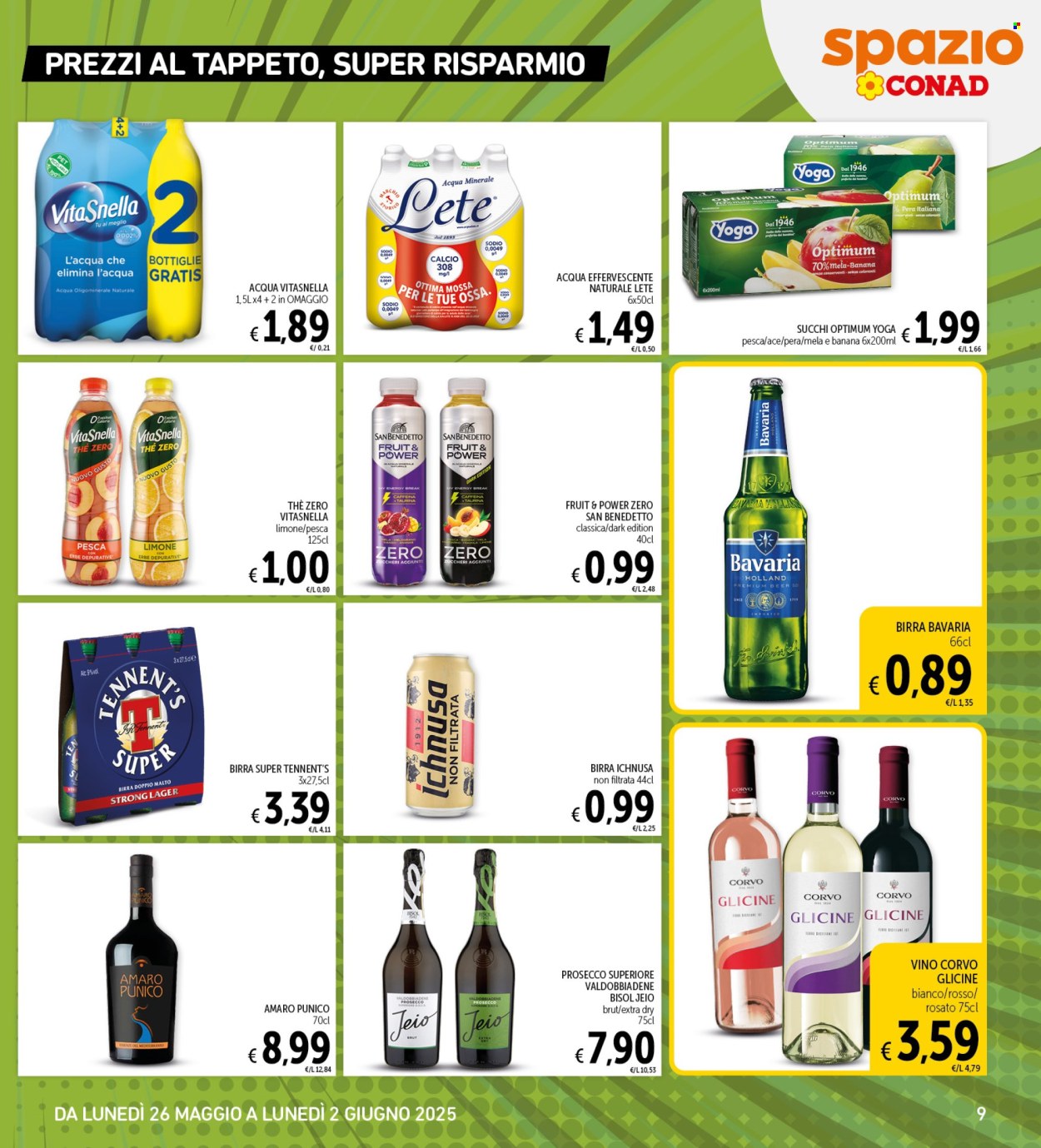Volantino Spazio Conad - 26/5/2025 - 2/6/2025. Pagina 9