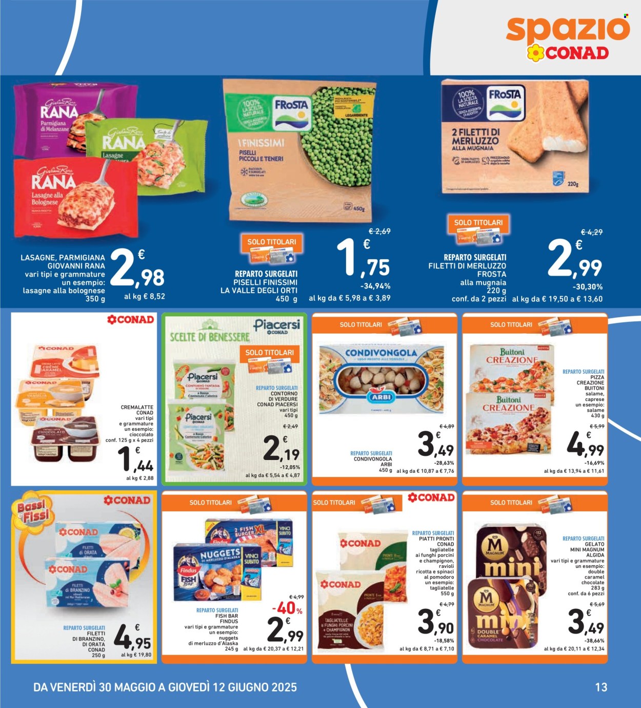 Volantino Spazio Conad - 30/5/2025 - 12/6/2025. Pagina 13