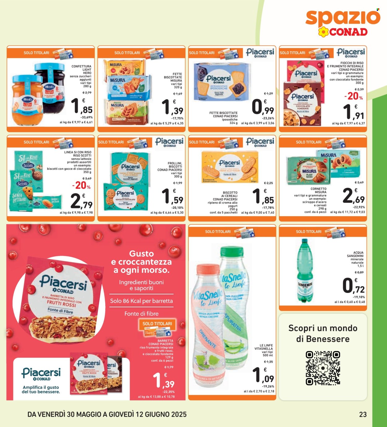 Volantino Spazio Conad - 30/5/2025 - 12/6/2025. Pagina 23