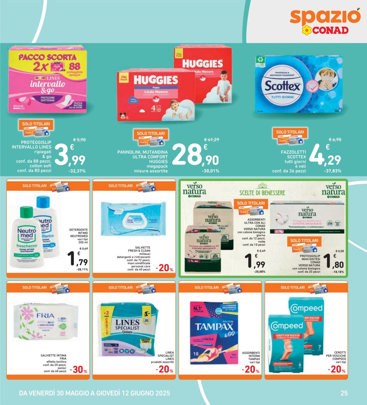 Volantino Spazio Conad - 30/5/2025 - 12/6/2025. Pagina 25