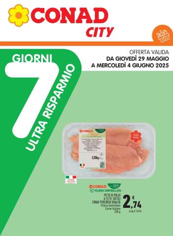 Volantino Conad - 29/5/2025 - 4/6/2025.