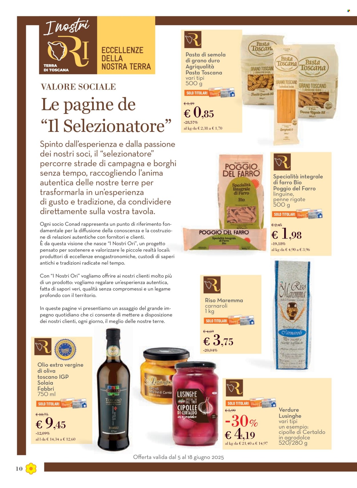 Leták Conad - 5.6.2025 - 18.6.2025. Strana 10