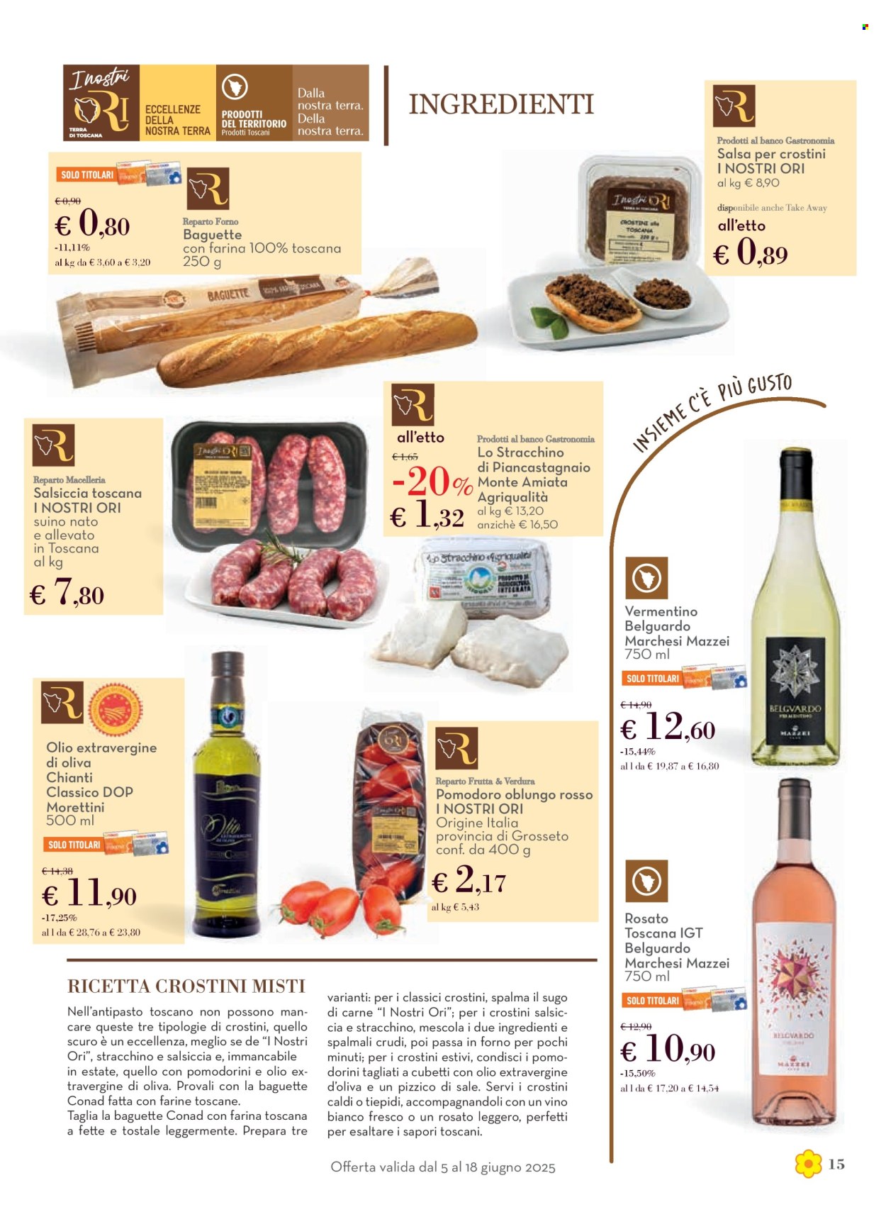 Leták Conad - 5.6.2025 - 18.6.2025. Strana 15