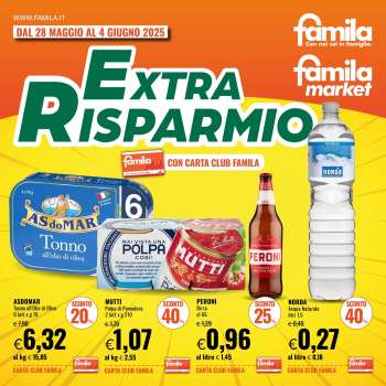 Volantino Famila - 28/5/2025 - 4/6/2025.