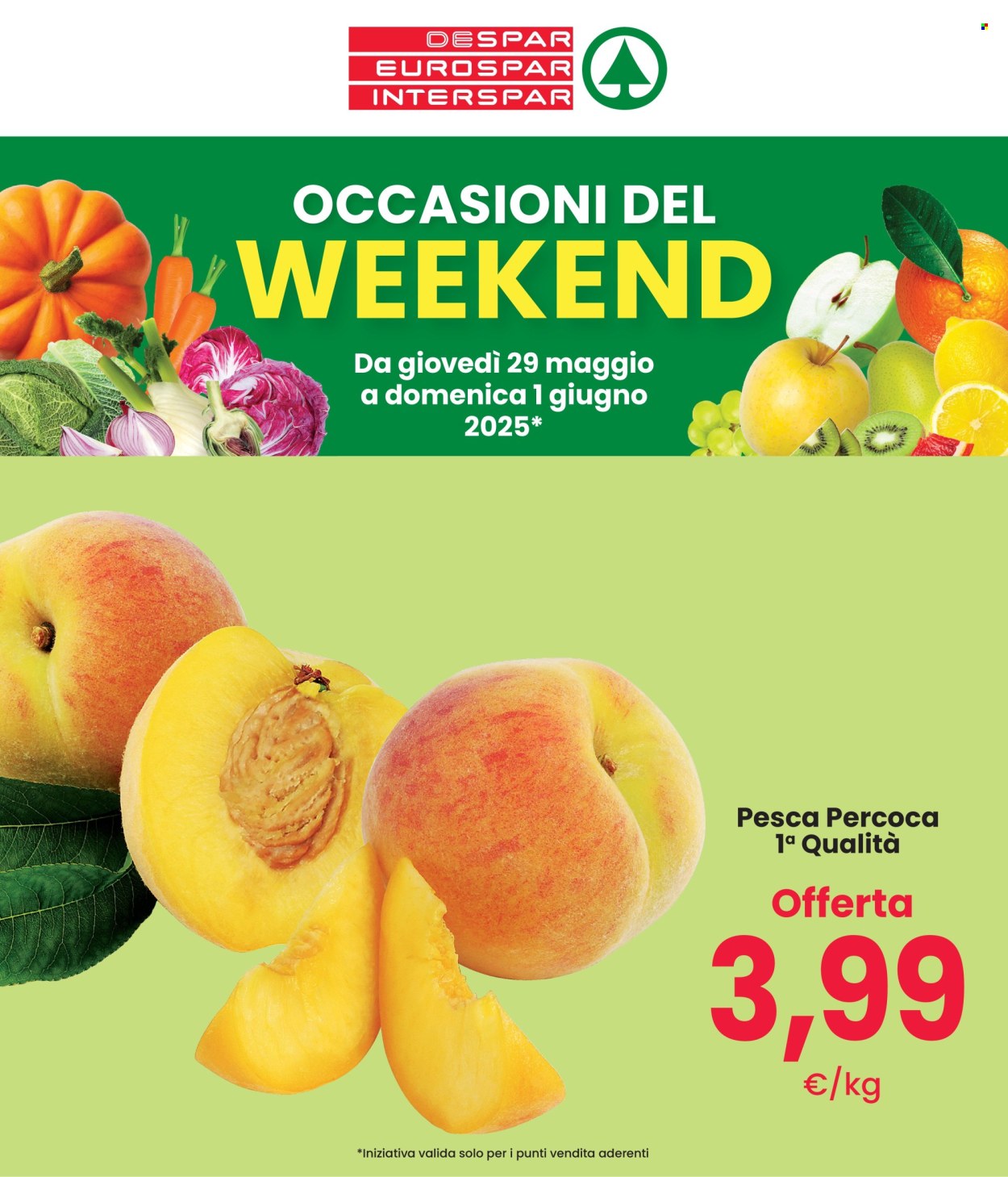 Volantino Eurospar - 29/5/2025 - 1/6/2025. Pagina 1