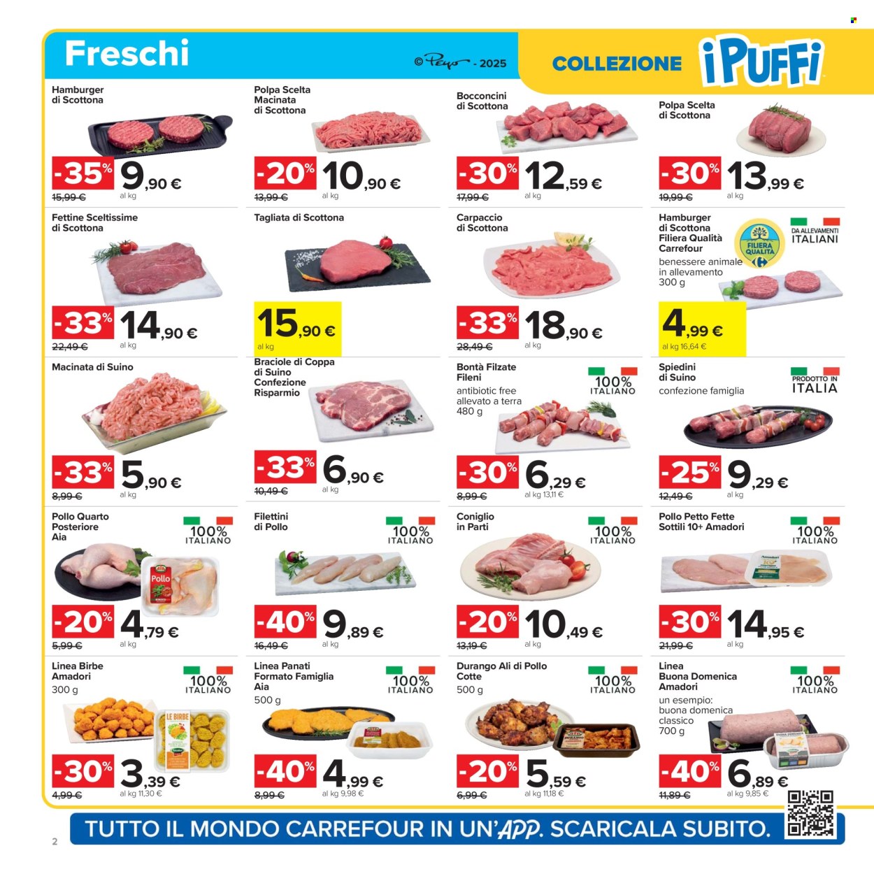 Volantino Carrefour - 29/5/2025 - 11/6/2025. Pagina 2