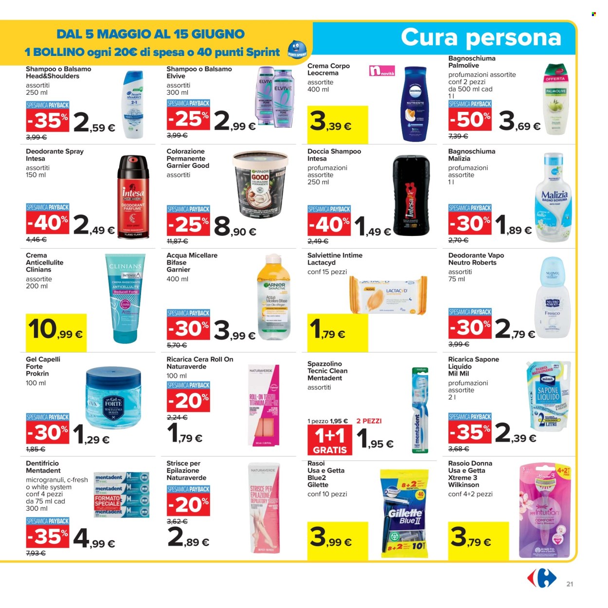Volantino Carrefour - 29/5/2025 - 11/6/2025. Pagina 21