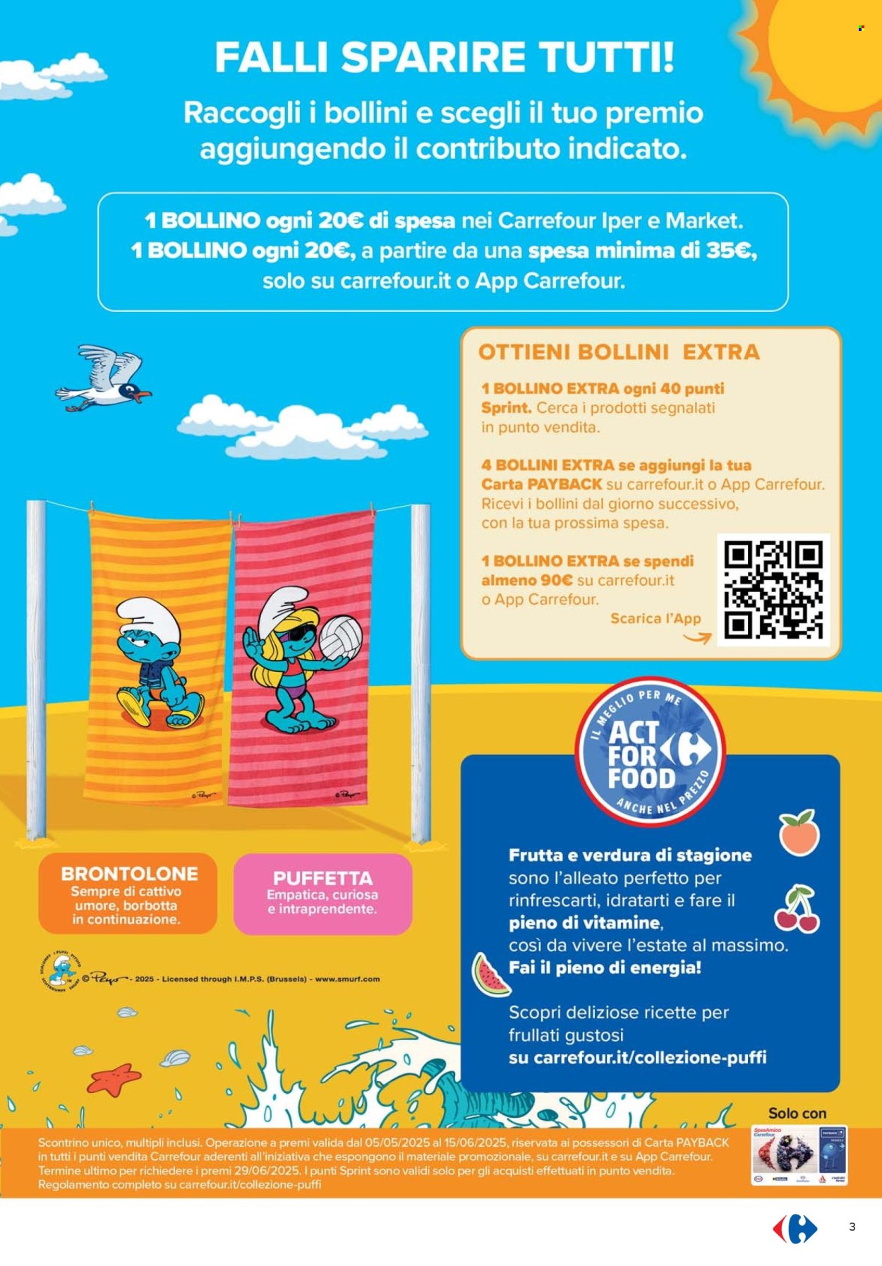 Volantino Carrefour - 29/5/2025 - 15/6/2025. Pagina 3