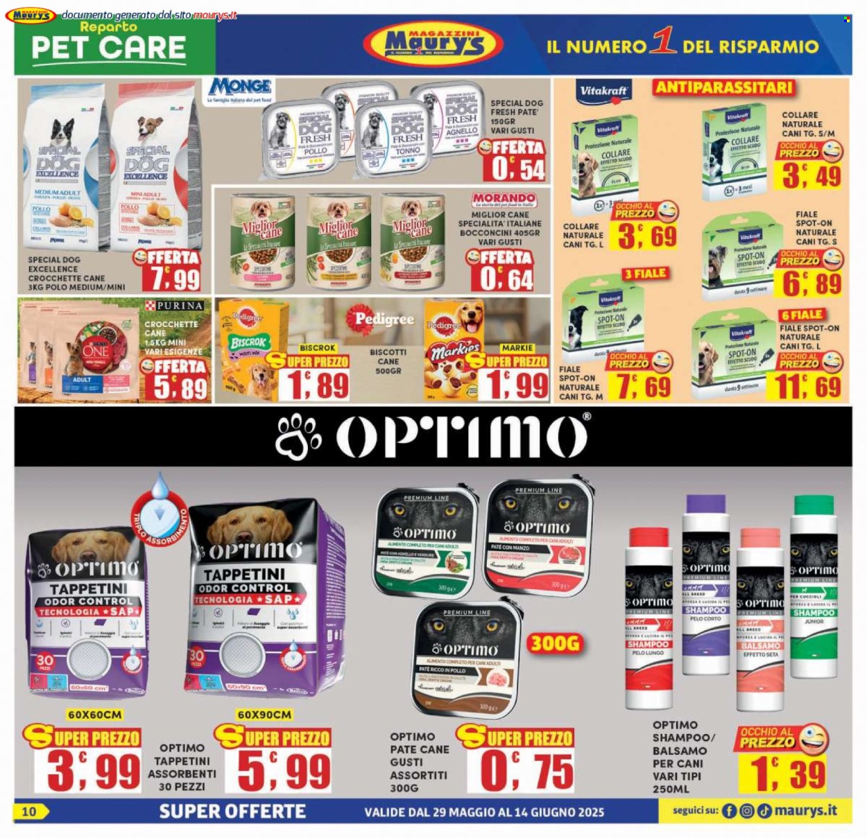 Volantino Maury's - 29/5/2025 - 14/6/2025. Pagina 10