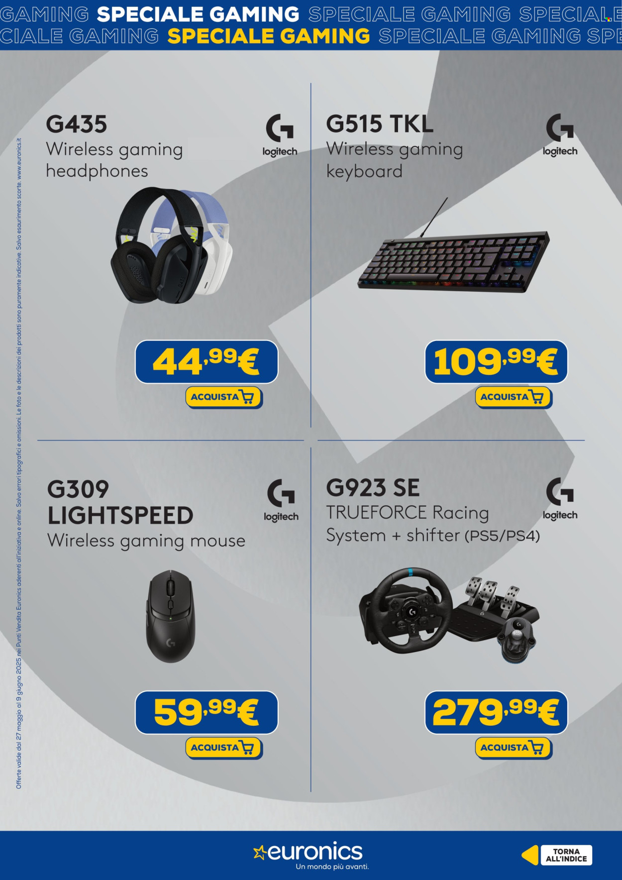 Volantino Euronics - 27/5/2025 - 9/6/2025. Pagina 8
