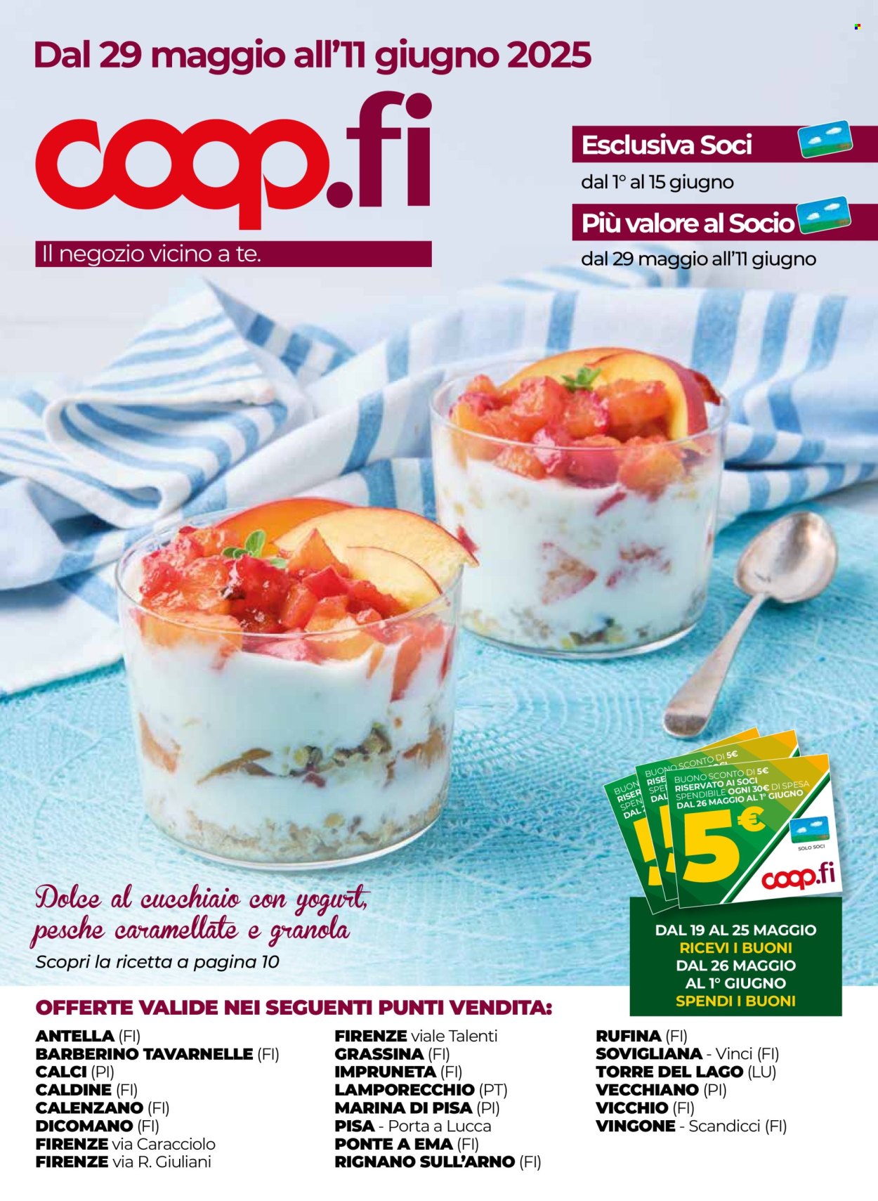 Volantino Coop - 29/5/2025 - 11/6/2025. Pagina 1