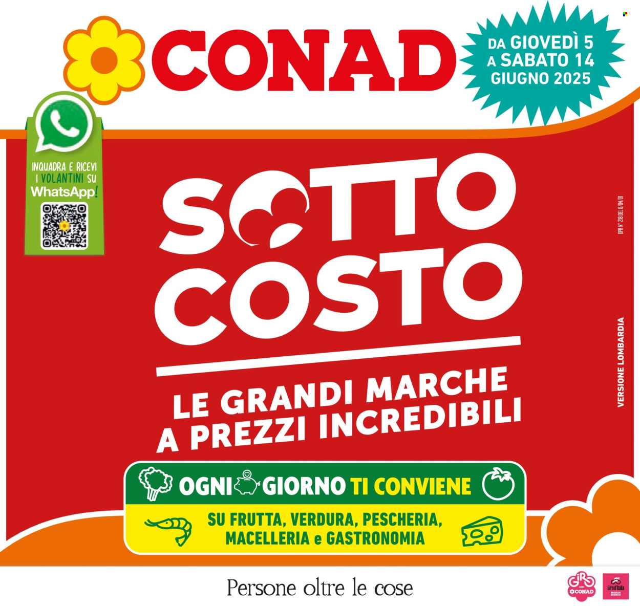 Leták Conad - 5.6.2025 - 17.6.2025. Strana 1