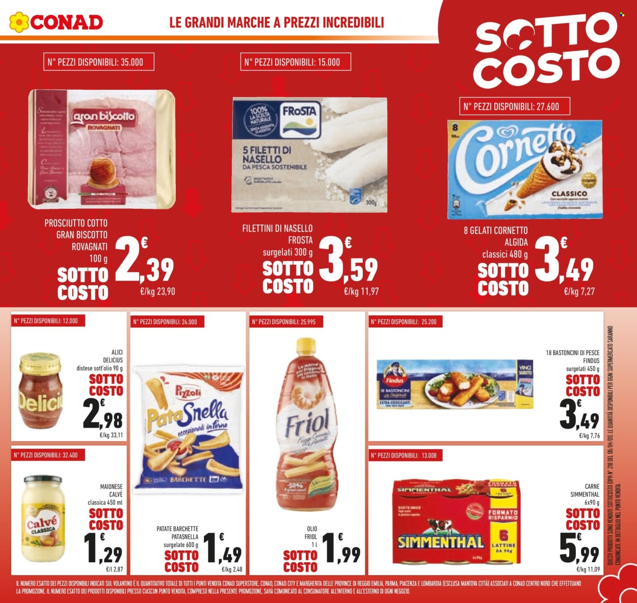 Leták Conad - 5.6.2025 - 17.6.2025. Strana 3