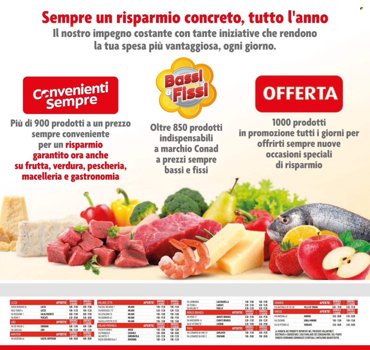 Leták Conad - 5.6.2025 - 17.6.2025. Strana 9