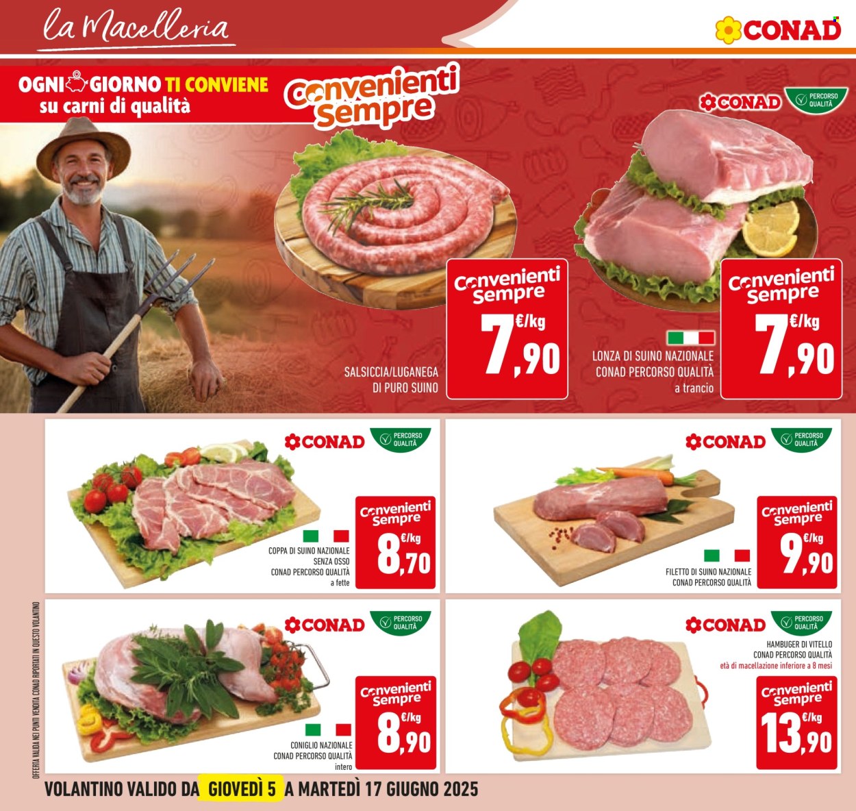Leták Conad - 5.6.2025 - 17.6.2025. Strana 14