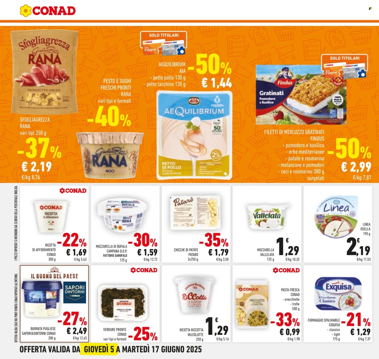 Leták Conad - 5.6.2025 - 17.6.2025. Strana 22