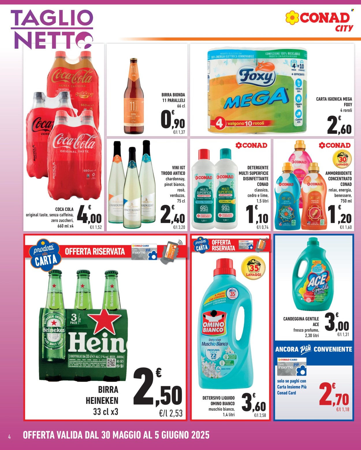 Leták Conad - 30.5.2025 - 5.6.2025. Strana 4