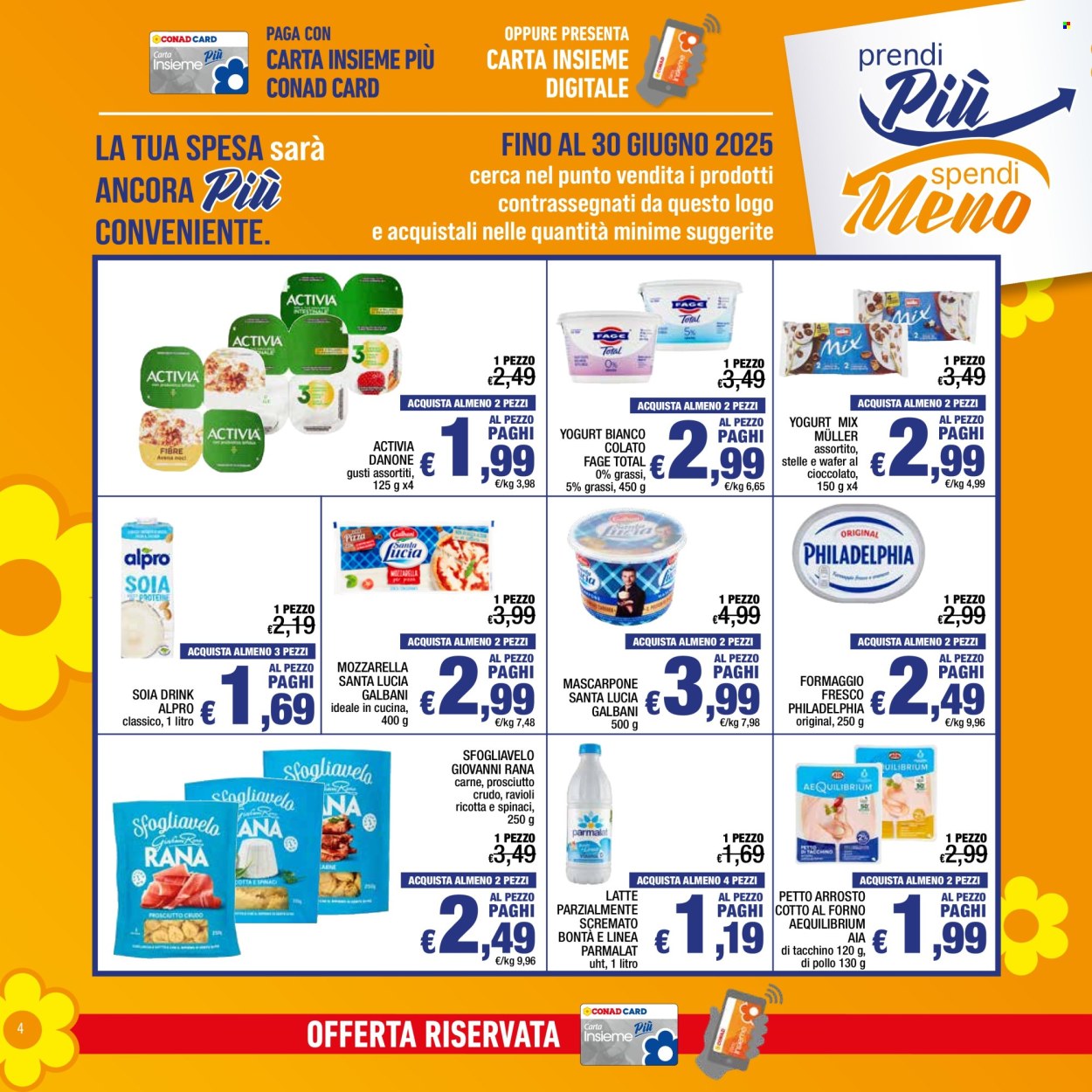 Leták Spesa Facile Conad - 1.6.2025 - 30.6.2025. Strana 4