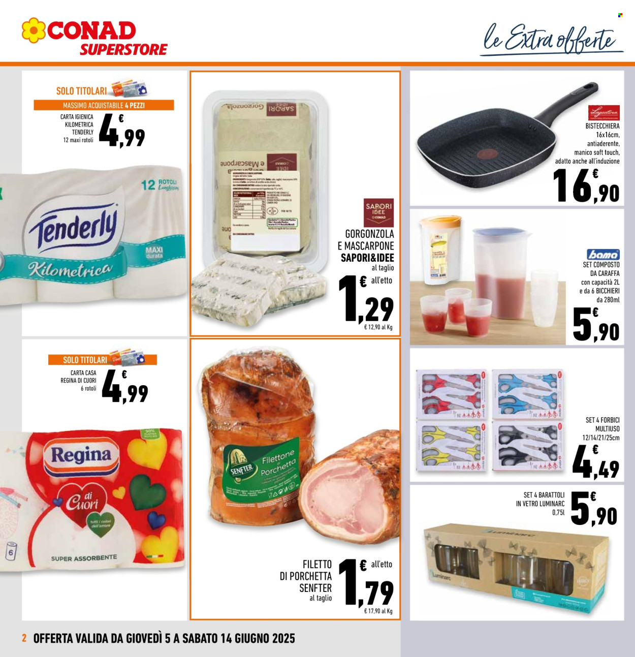 Leták Conad Superstore - 5.6.2025 - 14.6.2025. Strana 2