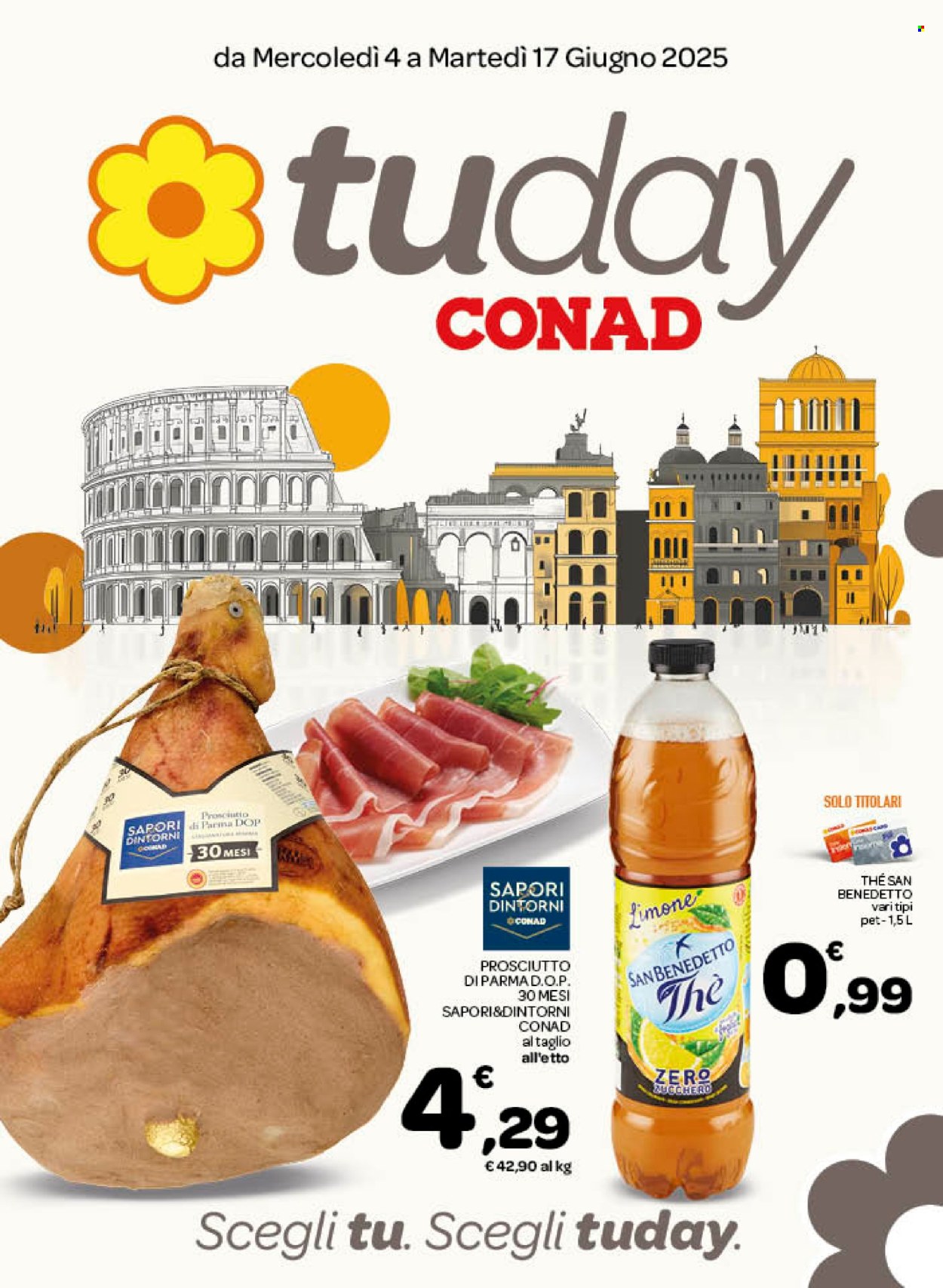 Volantino TuDay Conad - 4/6/2025 - 17/6/2025. Pagina 1