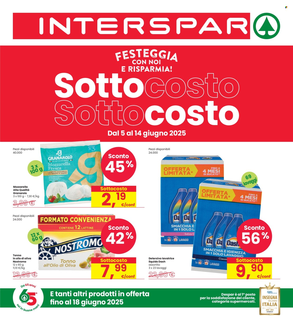 Volantino Interspar - 5/6/2025 - 18/6/2025. Pagina 1