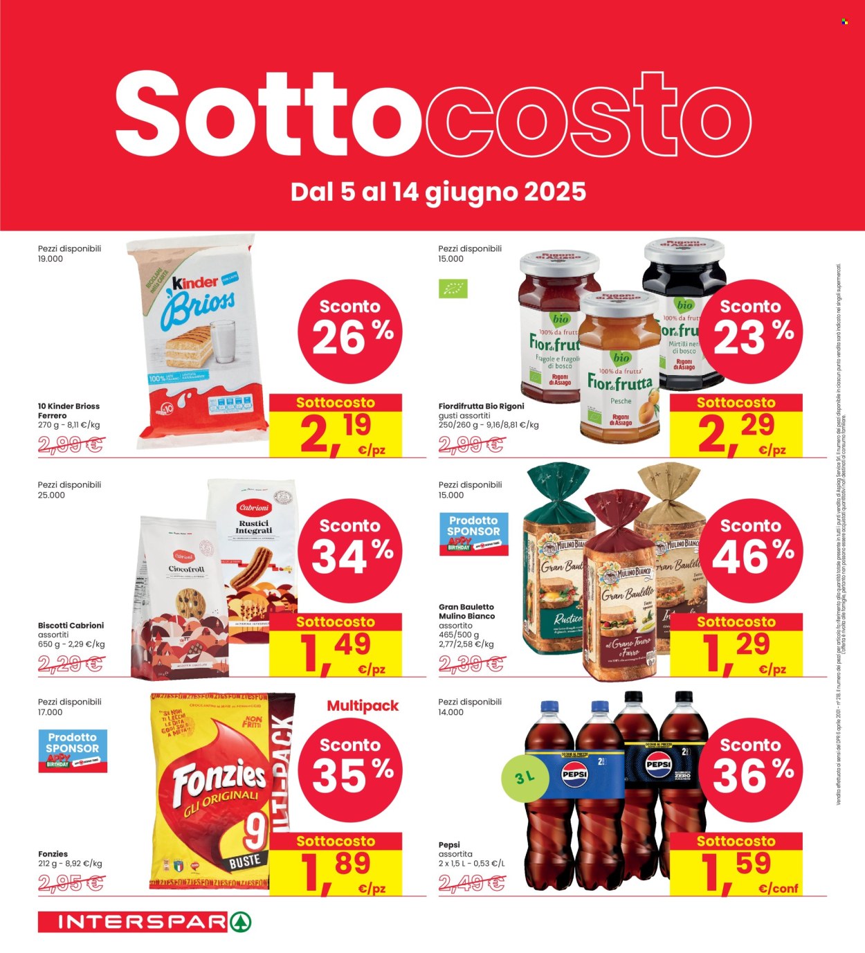 Volantino Interspar - 5/6/2025 - 18/6/2025. Pagina 4