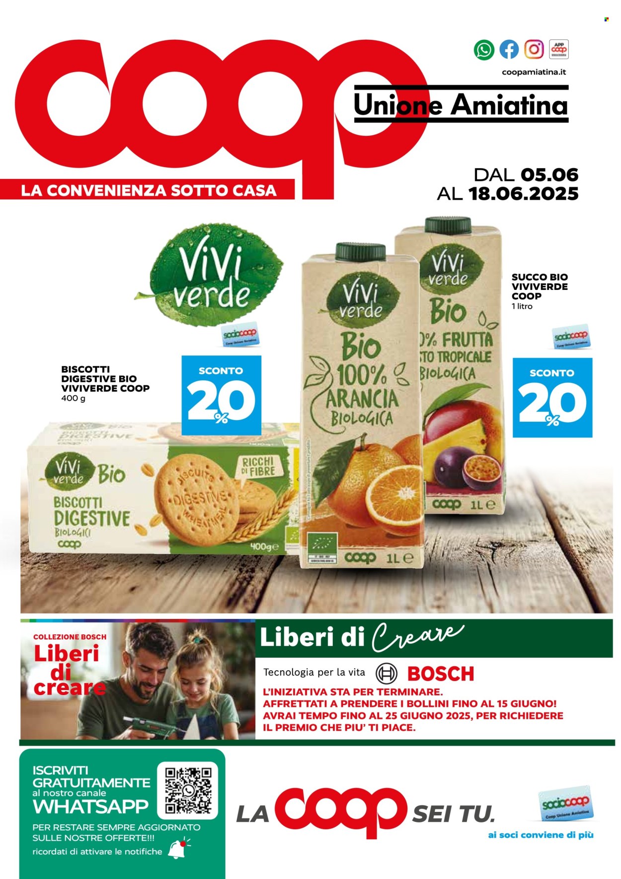 Leták Coop - 5.6.2025 - 18.6.2025. Strana 1