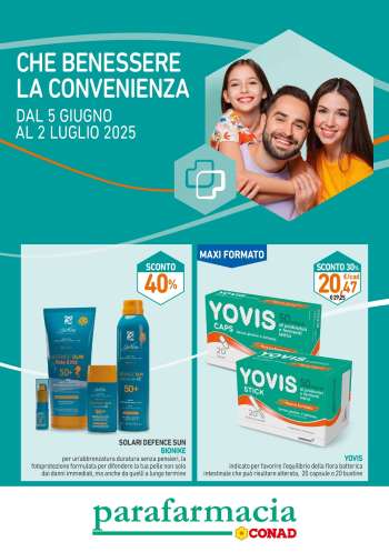thumbnail - Volantino Parafarmacia Conad - PFM Benesserescontato